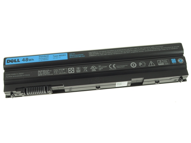 ZTHY 48Wh 8858X Laptop Battery Replacement for Dell Inspiron 14R 5420 15R 5520 7520 17R 5720 7720 4420 4520 4720 7420 Latitude E5420 E5520 E5530 E6420 E6430 E6520 Vostro 3460 3560 911MD 11.1V 6-Cell 
