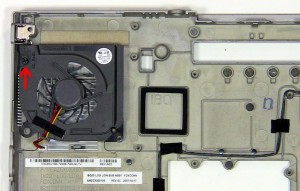 Dell Latitude D620 Fan Removal and Installation