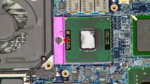 Lift the CPU out of the CPU socket.