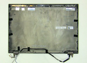 The remaining piece is the LCD back cover assembly. 