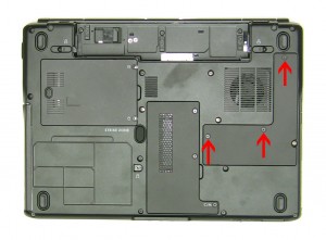 Loosen the 3 retaining screws.