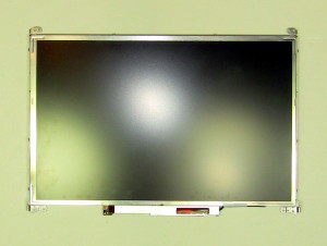 Carefully lift the screen out of the back assembly.