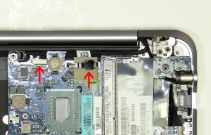 Unplug the LCD display cables. 