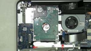 Remove the circuit board screws. 