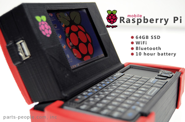Mobile Raspberry Pi Computer to go