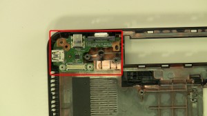 Remove the DC jack circuit board.