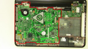 The remaining piece is the motherboard.