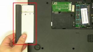 Remove the optical drive.