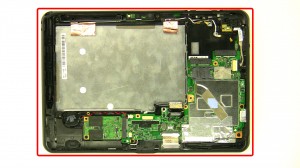 Unsnap and remove the middle frame.