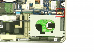 Remove the hard drive screws.