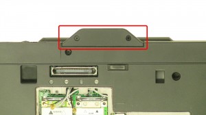 Remove the hinge cover screws.