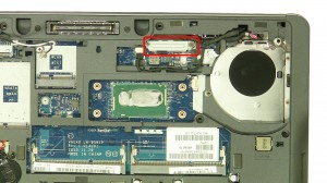 Remove display cable bracket.