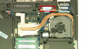Remove the LCD cable screws.