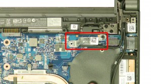 Remove the LCD bracket.(1 x M2 x 3mm)