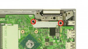 Remove the bracket screws.