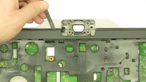 Unsnap & remove the palmrest touchpad.