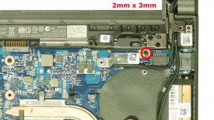 Remove the LCD bracket screw.
