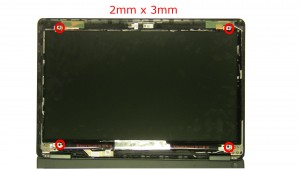 Remove LCD screws (4 x M2 x 3mm)