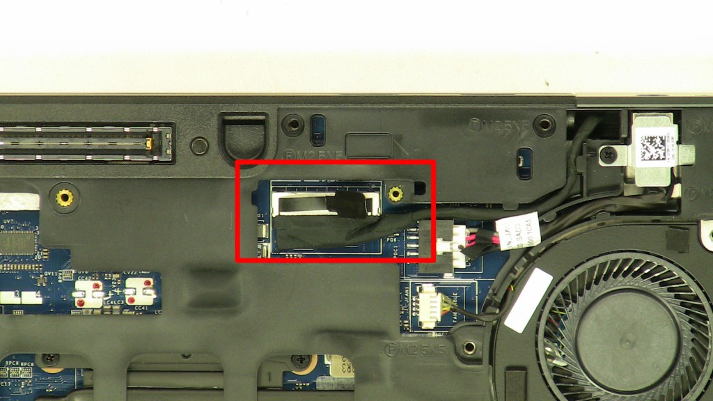 Remove bracket and Display Cable.