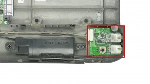 Remove the Audio Ports Circuit Board.