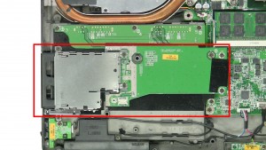 Remove the ExpressCard Assembly.