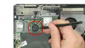 Remove the CMOS battery.