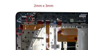 Unscrew and remove USB / Display Port Circuit Board (2 x 
