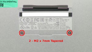 Remove the 10 - M2 x 3mm Torx screws.