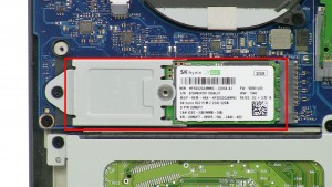 Remove the half-length M.2 SSD and bracket.