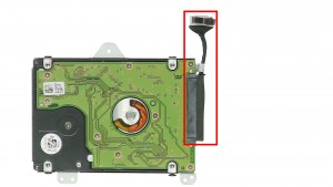 Unplug the Hard Drive Connector Cable.