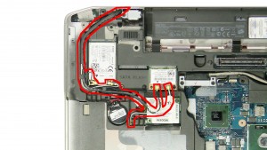 Unplug & loosen the antenna cables.