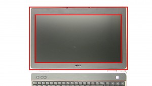Unsnap & remove the LCD Bezel around the edge of the screen.