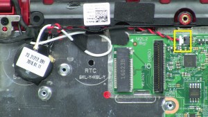 Disconnect and remove CMOS Battery.