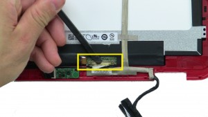 Disconnect LCD Screen.