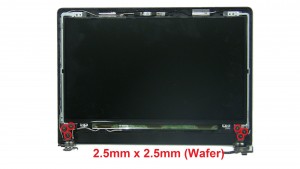 Unscrew and remove LCD Hinge Rails (6 x 