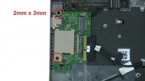 Unscrew and remove USB / SD Card Circuit Board (2 x 