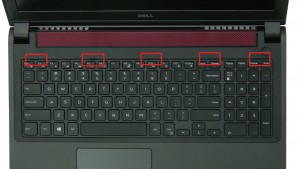 Press in tabs as you lift apart Keyboard.