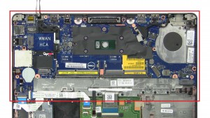 Disconnect cables from Motherboard (9 x 