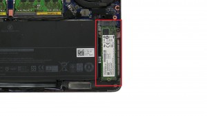 Unscrew and remove PCIe SSD (1 x 