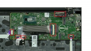 Disconnect and remove Motherboard.