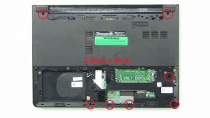 Dell Inspiron 14 3452 P60g003 Battery Removal And Installation