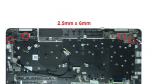 Unscrew and remove Display Assembly (4 x 