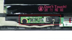 Remove circuit board screw (1 x M2.5 x 2.5mm wafer).