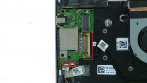 Disconnect and remove USB / SD Card Circuit Board.