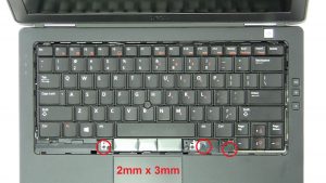 Disconnect and remove Keyboard.