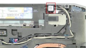 Unscrew and remove bracket (1 x M2 x 3mm).