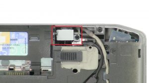 Disconnect and remove DC Jack.