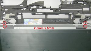 Unscrew and remove Display Assembly (4 x M2.5 x 5mm).