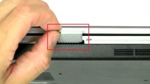 Use finger to press in and remove SD Card.