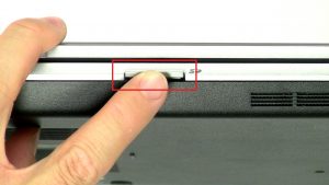 Use finger to press in and remove SD Card.